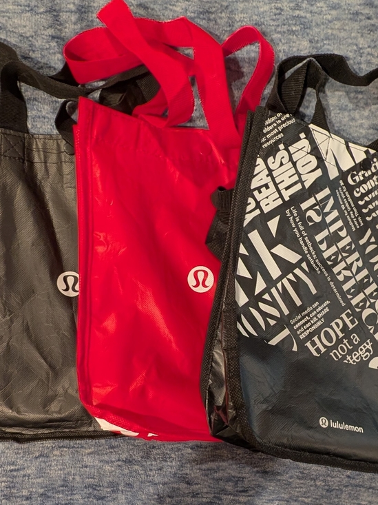 lululemon athletica Handbags - lululemon athletica 3 Reusable Tote Bags